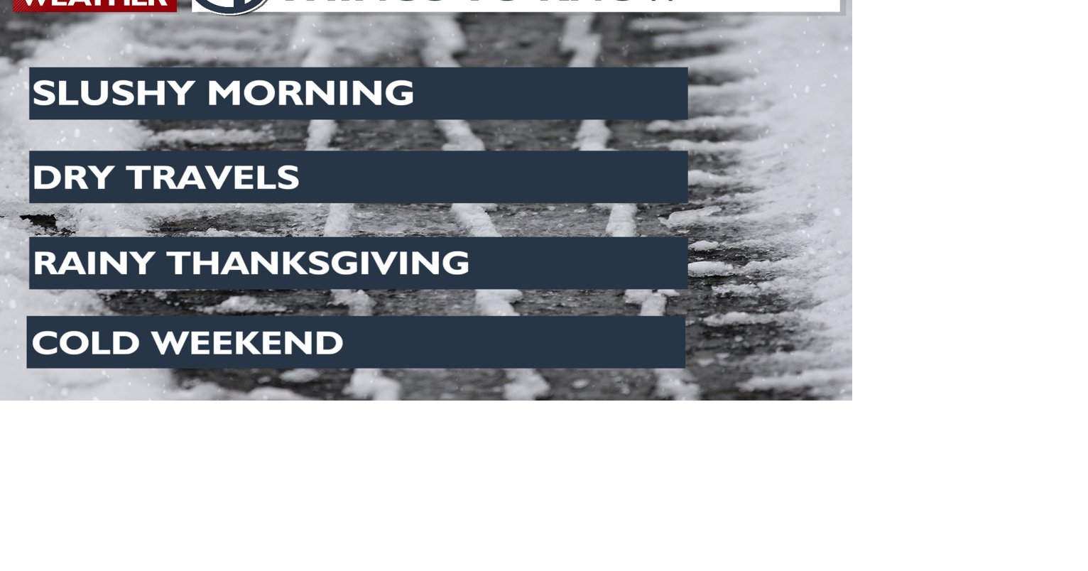 Dry Wednesday before a wet Thanksgiving 🦃☔ | News | kxly.com