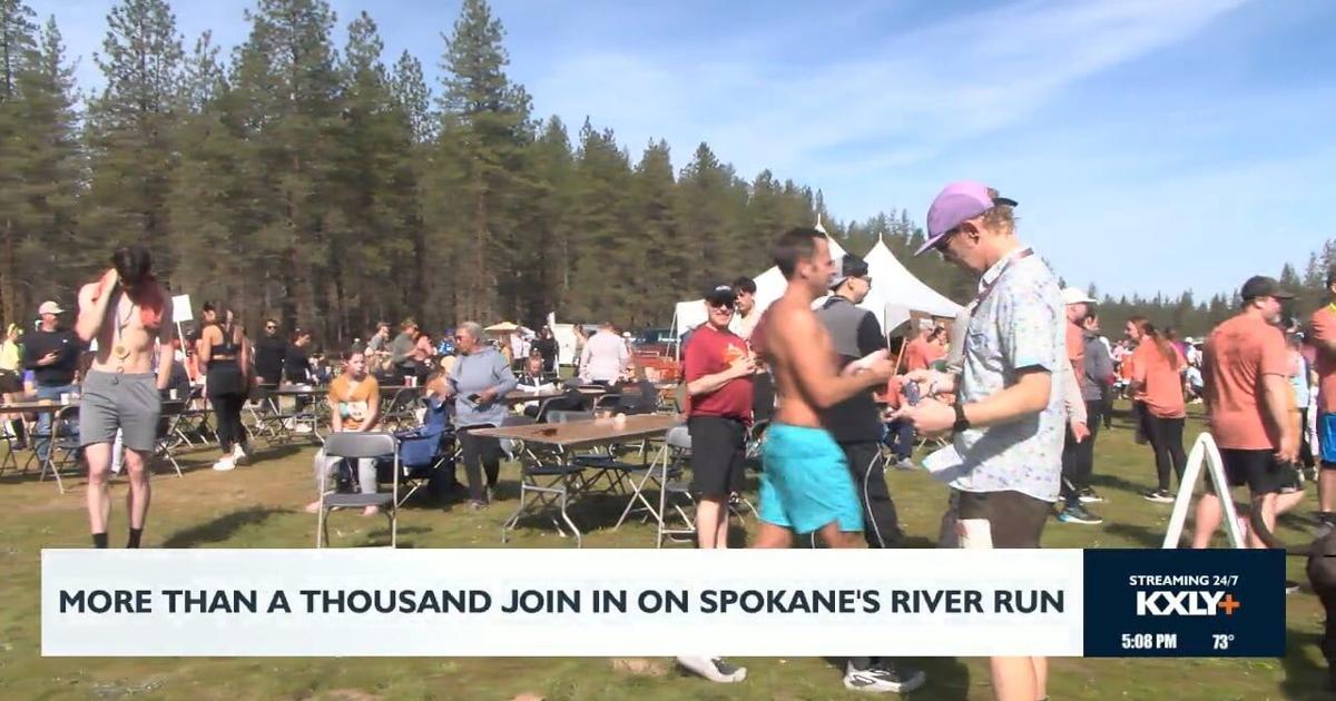 Running Man Spokane More than a thousand join in on Spokane's River Run | Video | kxly.com