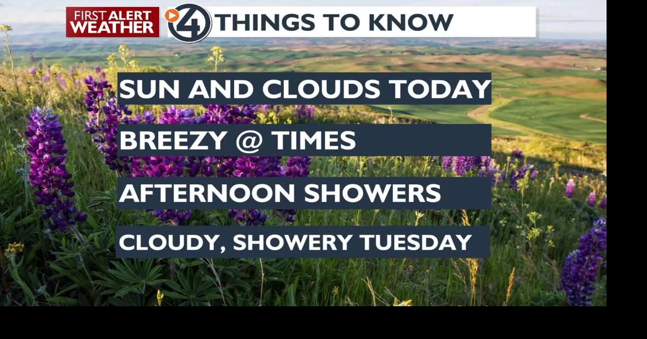 Sun and clouds with scattered afternoon showers - Mark | Weather | kxly.com