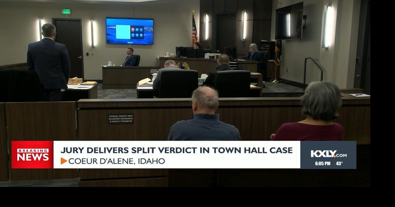Jury delivers mixed verdict in Coeur d'Alene town hall case | News ...