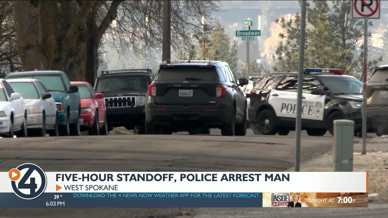 Spokane Police Arrest Suspect Following Stand-off In West Central ...