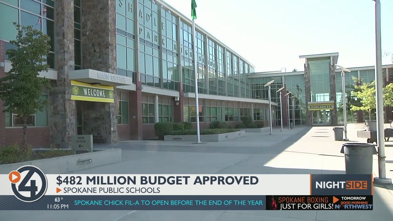 SPS Board approves $482M budget for upcoming school year | Education |  kxly.com