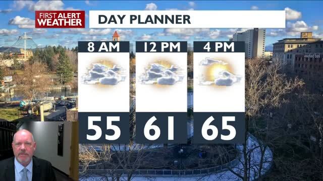 Above average temperatures through the weekend – Mark | Forecast | kxly.com