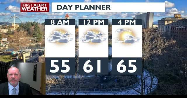 Above average temperatures through the weekend – Mark | Forecast | kxly.com