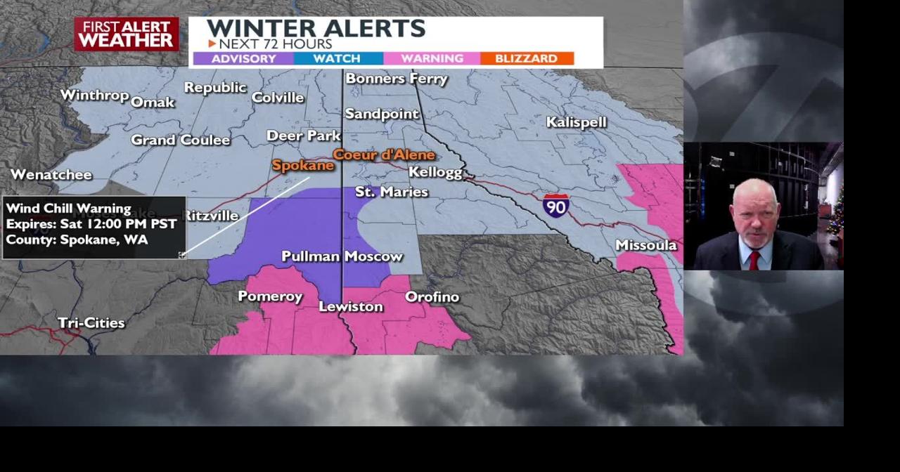 Spokane and Coeur d'Alene forecast | Video | kxly.com