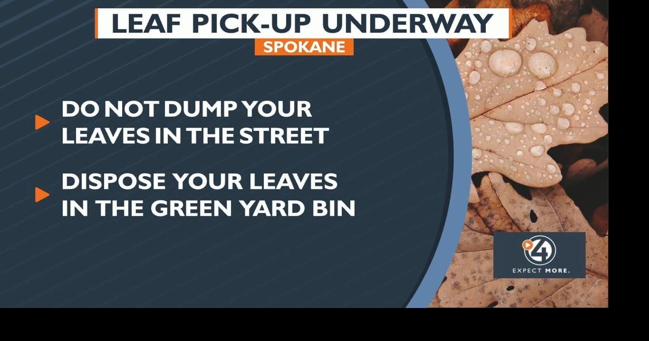 City leaf pickup underway in Spokane Video