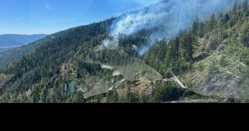 Multiple wildfires break out in Idaho Panhandle