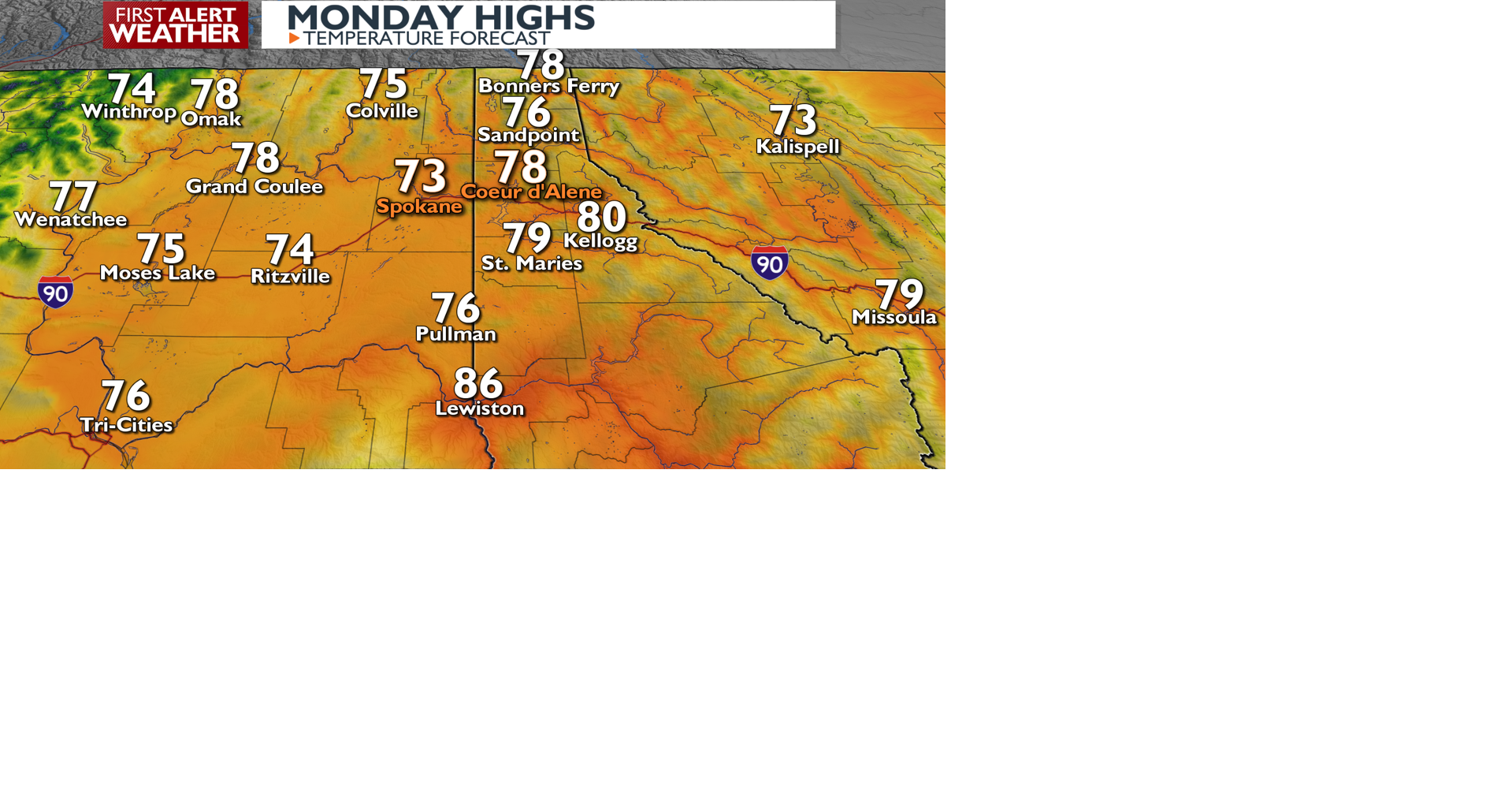 Sun to clouds to rain later today through Wednesday - Mark | Weather ...