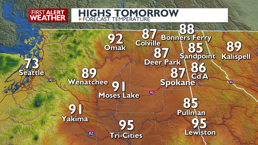 A hot afternoon on the way – Mark | Forecast | kxly.com