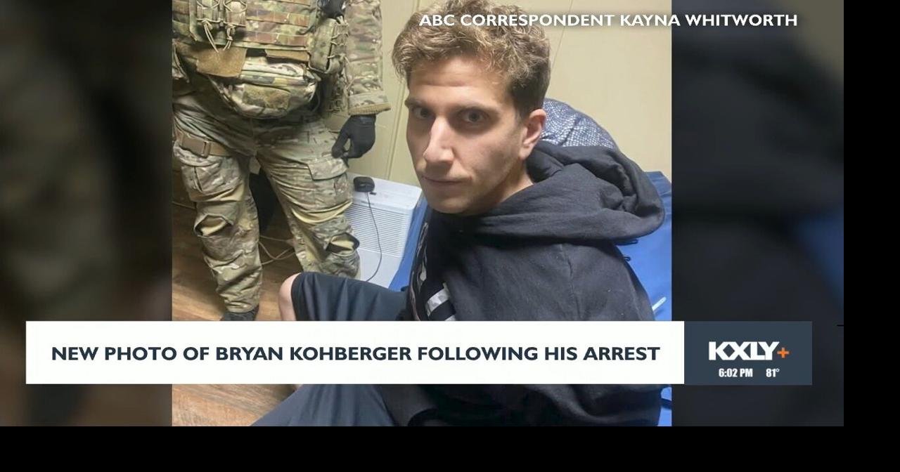New photo of Bryan Kohberger following his arrest | Video | kxly.com