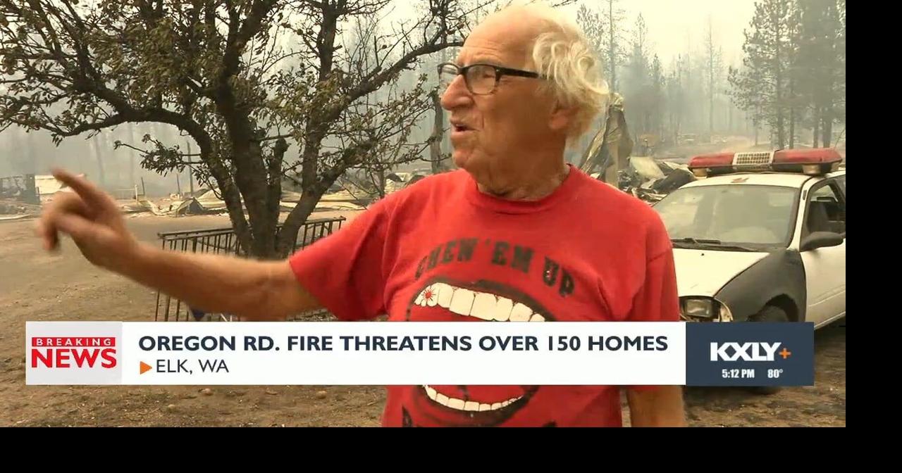 Oregon Road Fire Update Video