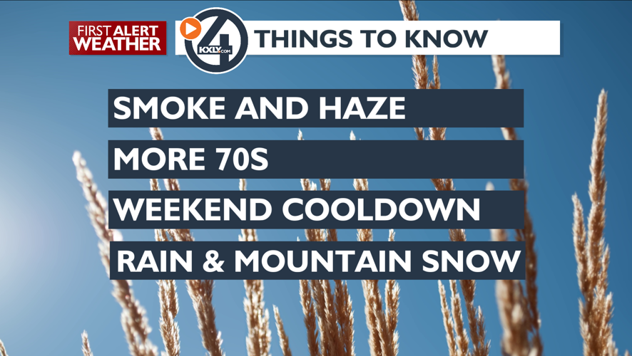 Heat and haze continue before Friday’s big cooldown – Mark | Forecast ...