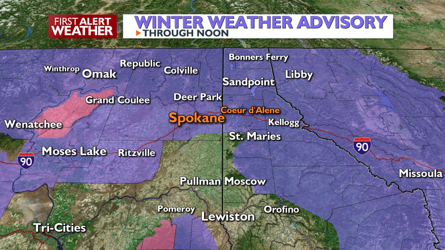 WEATHER ALERT DAY: Heavy snow possible for Friday | News | kxly.com
