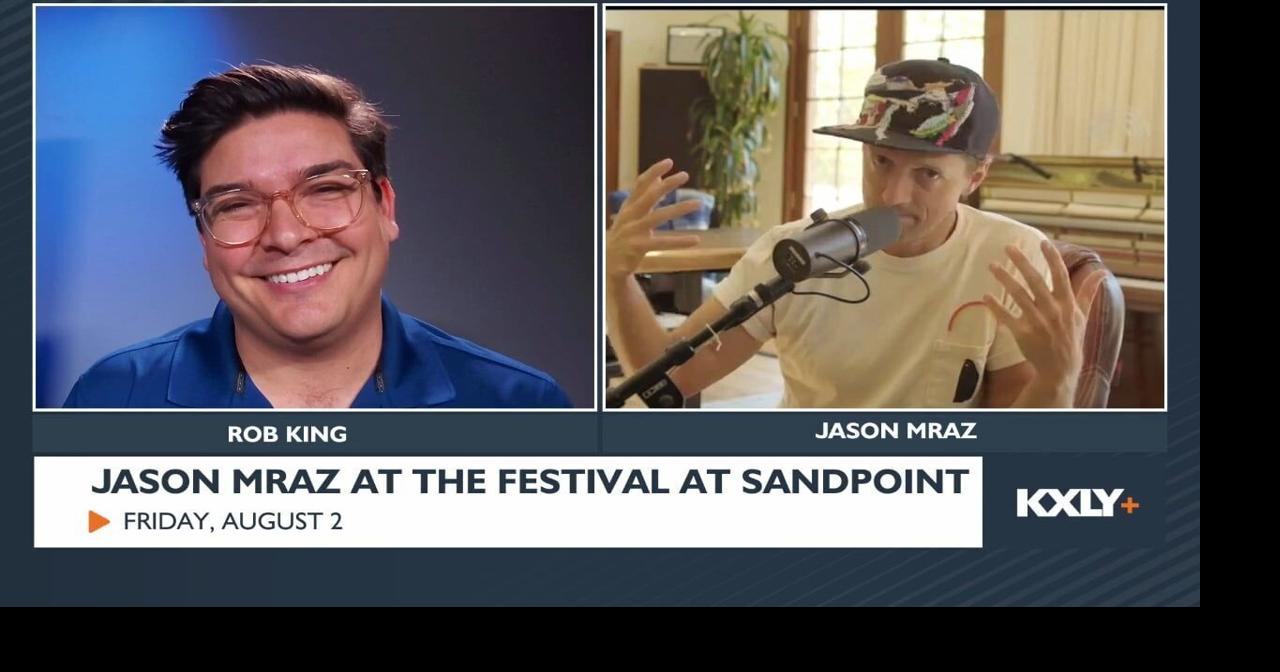 WATCH Jason Mraz on KXLY before playing the Festival at Sandpoint