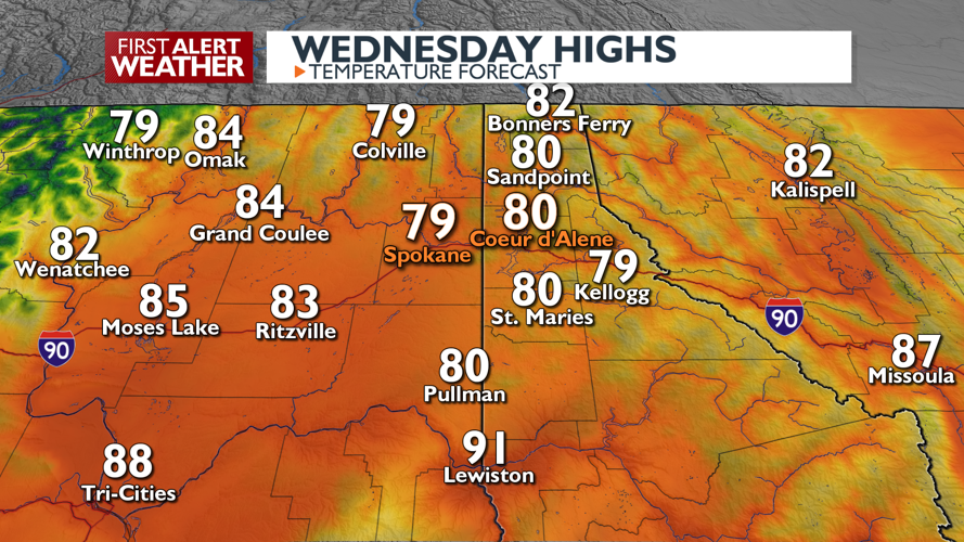Gusty Wednesday winds keep fire danger elevated 🚒 | Local News | kxly.com