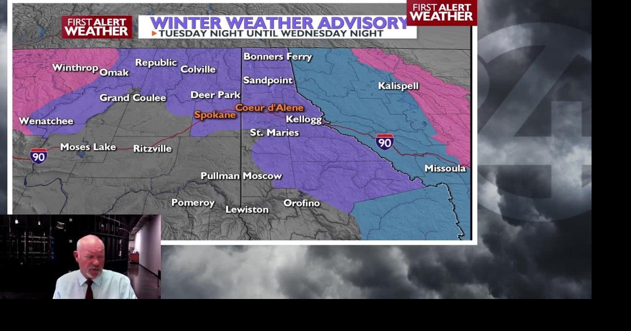 Clouds and cool today then night rain changing to snow overnight - Mark ...