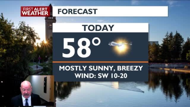 Sun & clouds today with breezy conditions – Mark | Forecast | kxly.com