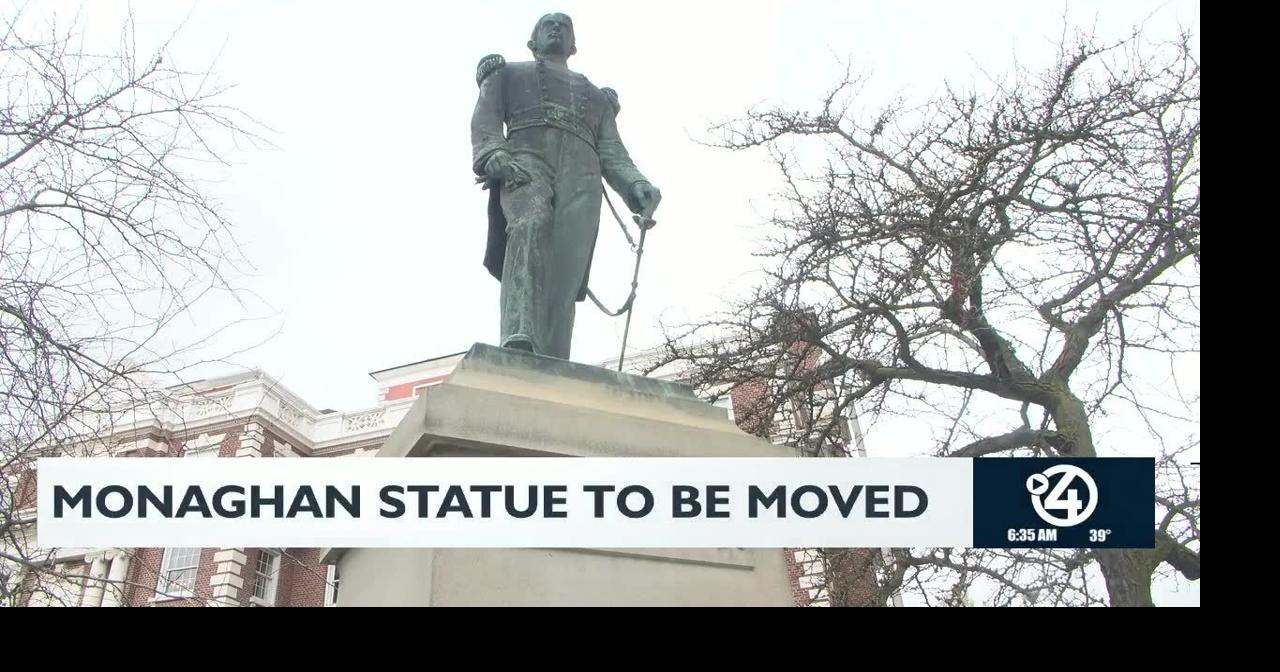 Monaghan statue to be removed | Video | kxly.com