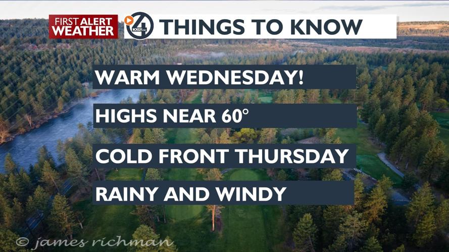 Warm and dry on Wednesday before a wet and windy Thursday – Kris ...