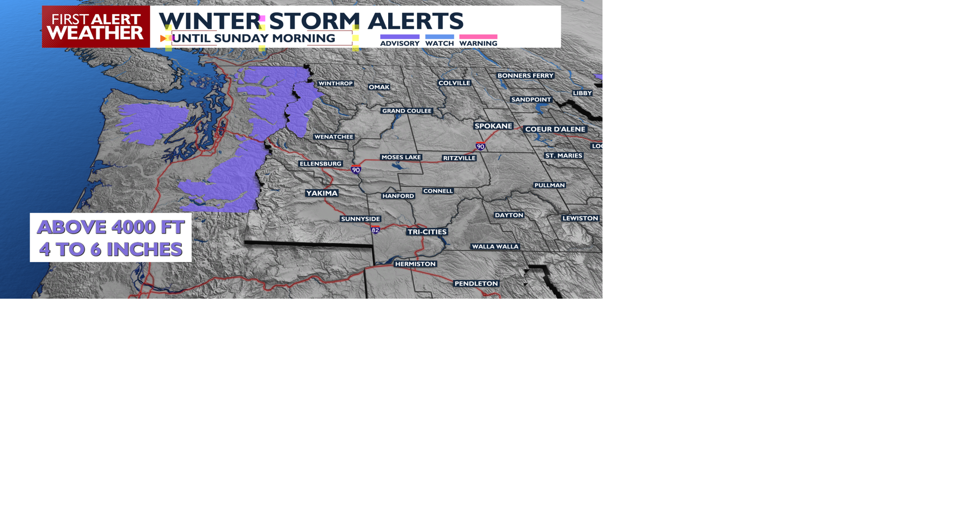 🌩️🌦️ Chilly, breezy Saturday ahead for Spokane with rain and ...