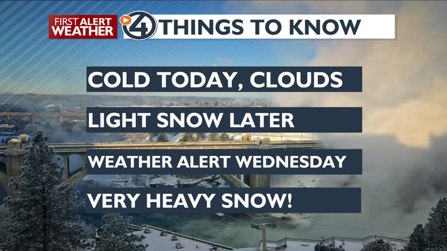 The storm arrives tonight, Weather Alert Day for Wednesday – Mark ...