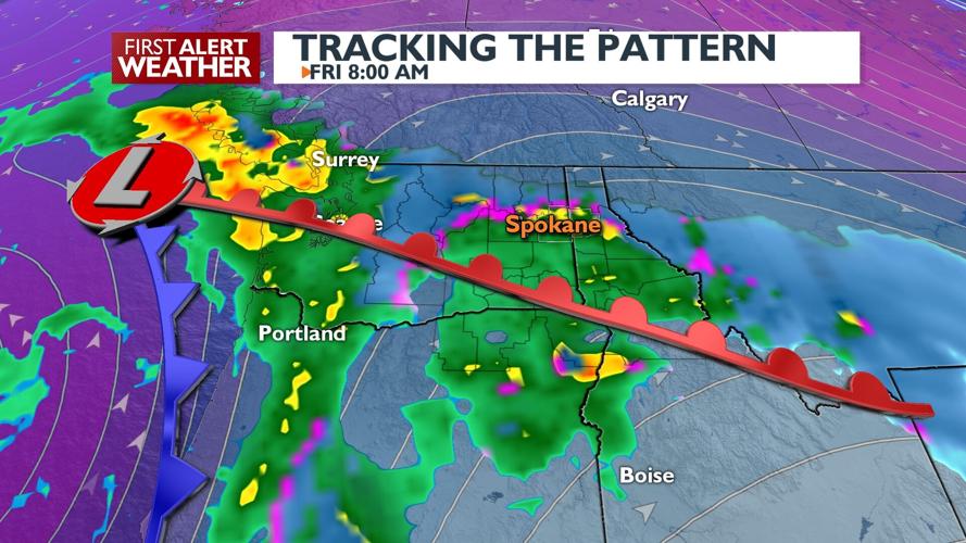 ️A little bit of snow could cause problems for the Thursday morning ...