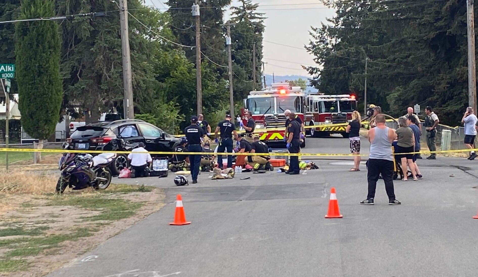 One Dead In Car/motorcycle Crash In Spokane Valley | Local News | Kxly.com