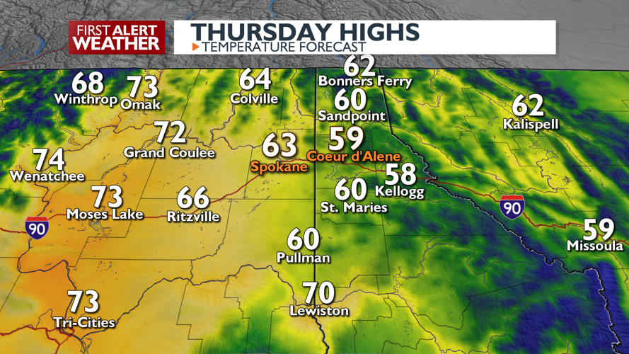 Increased clouds and isolated showers late this afternoon - Mark | News ...