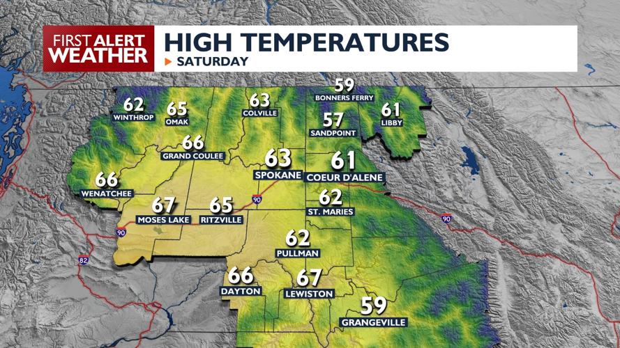 ☀️Mostly sunny skies and a big hop🐰 in temperatures for Easter Weekend ...