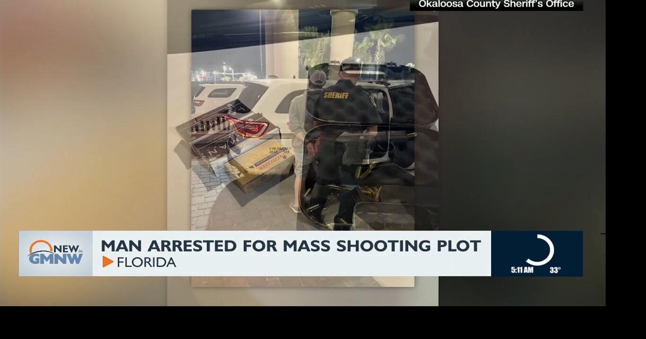 Florida man arrested for mass shooting plot | Video | kxly.com