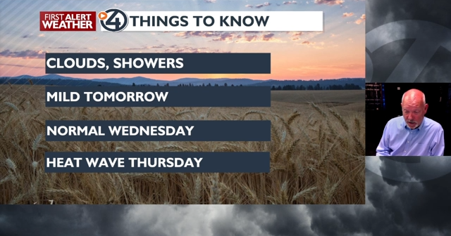 Clouds and Mild before we get Sunny & Hot - Mark | News | kxly.com