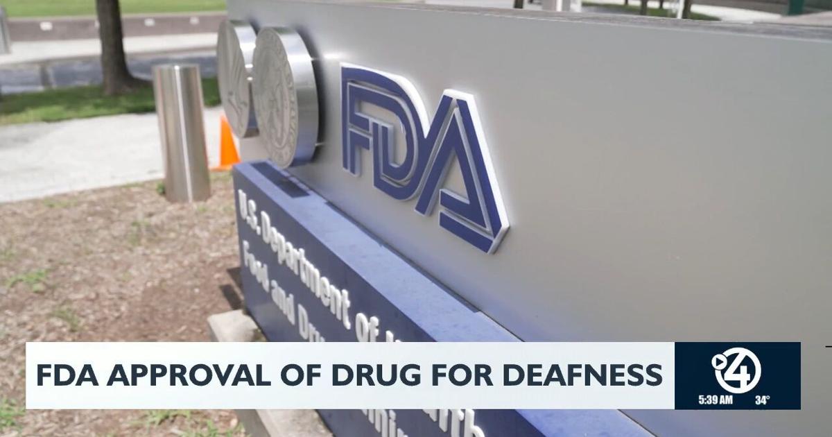 FDA approval of drug for deaf people | Video | kxly.com