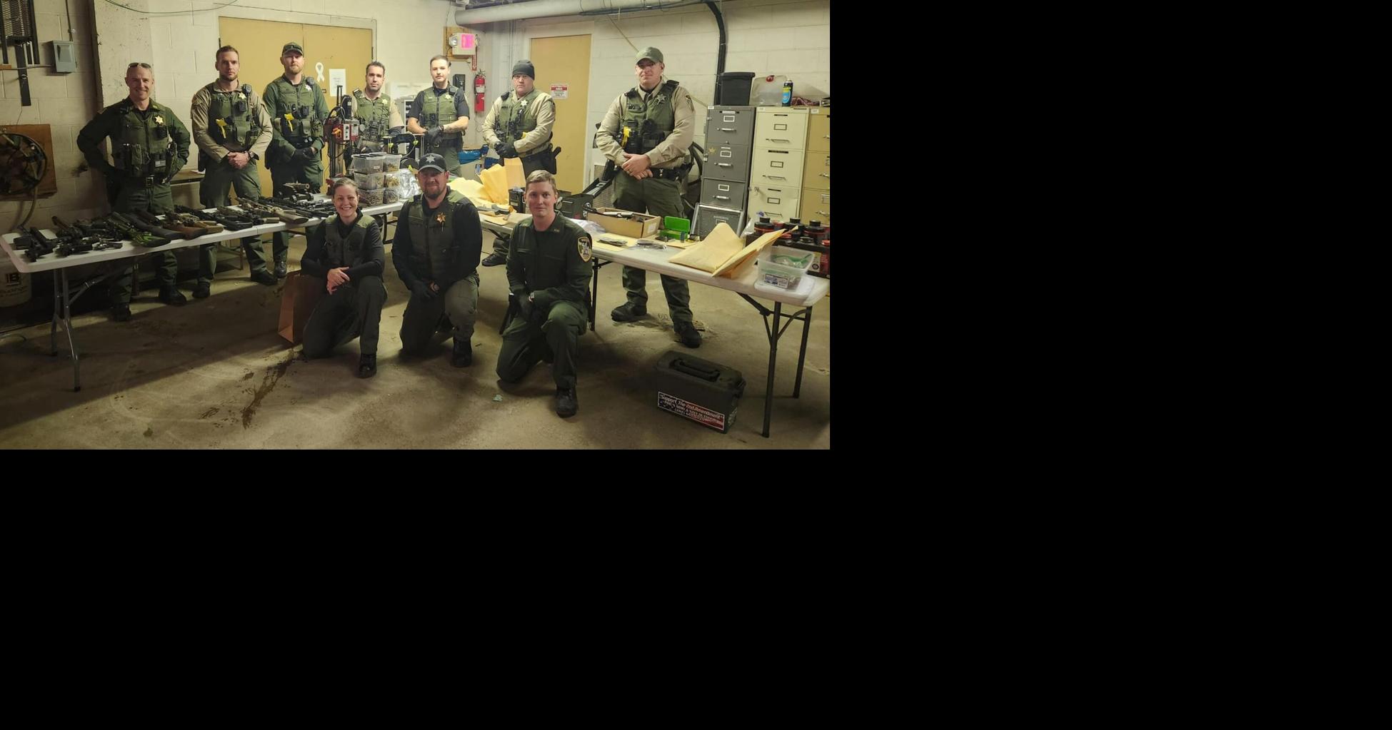 Shoshone County Sheriff's Office drug/gun bust