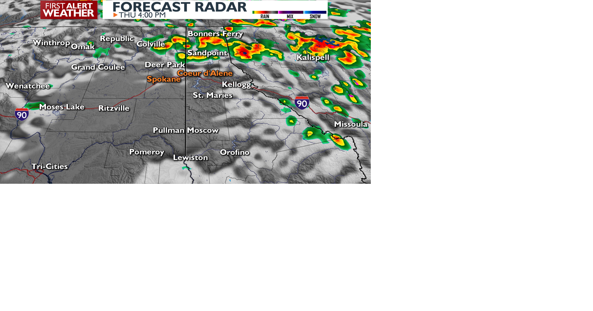 Increased clouds and isolated showers late this afternoon - Mark | News ...