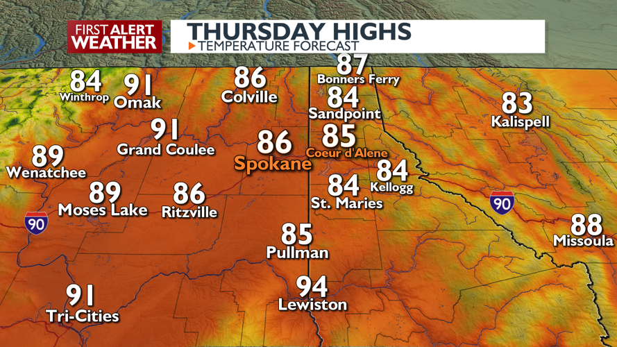 Sunny and continued dry through the weekend - Mark | Weather | kxly.com