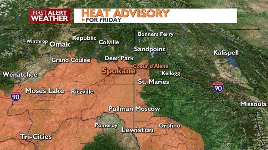 Hot and smoky Friday with fire weather concerns – Matt | Forecast ...