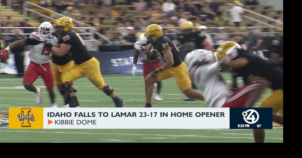 Idaho falls to Lamar 23-17 in home opener