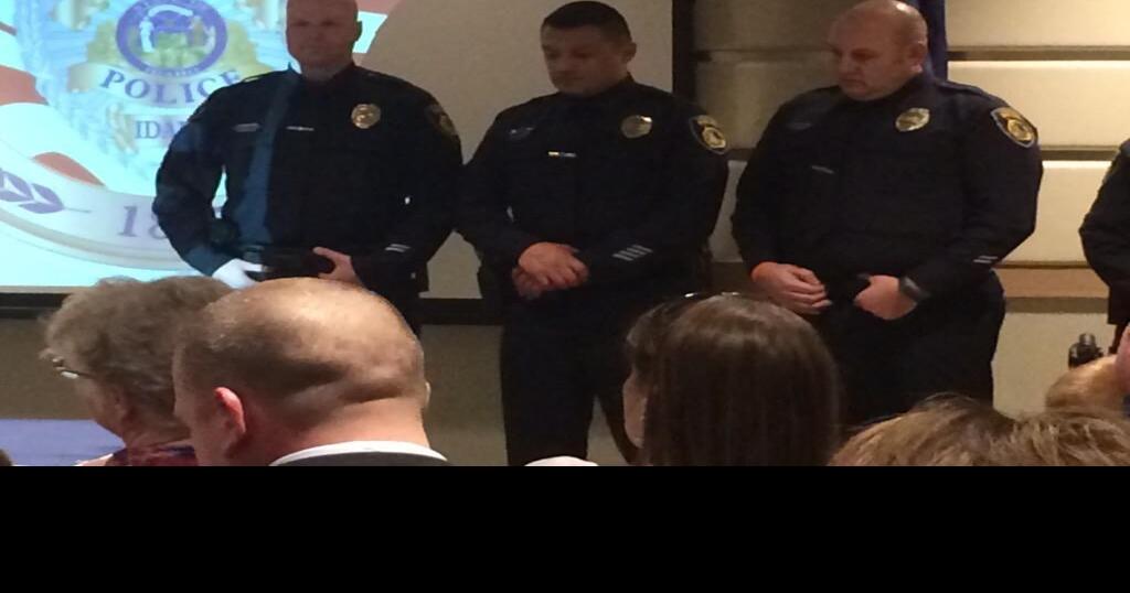 Coeur Dalene Police Officers Honored For 2012 Heroics North Idaho 6864