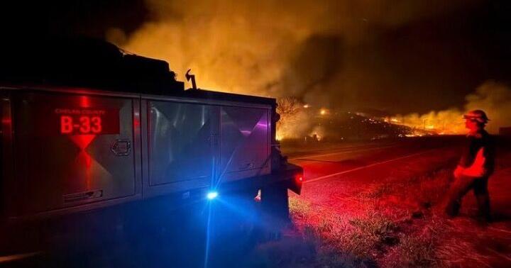 Kaiser Canyon Fire Destroys Homes in Nespelem, Washington