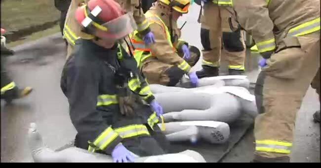 Emergency Responders Train For Mass Casaulty Incident Local News 5089