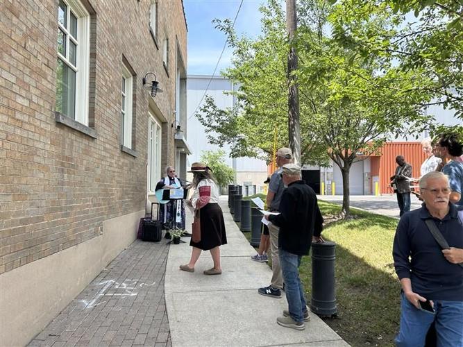 Faith-based group hold prayer vigil outside Spokane ICE building | News ...