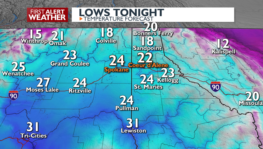 Chilly Tuesday and a short break between storms - Matt | Weather | kxly.com
