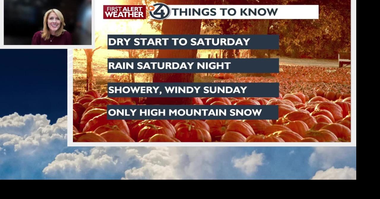 🍂Enjoy a dry START to the weekend, but rainy, windy conditions are on ...