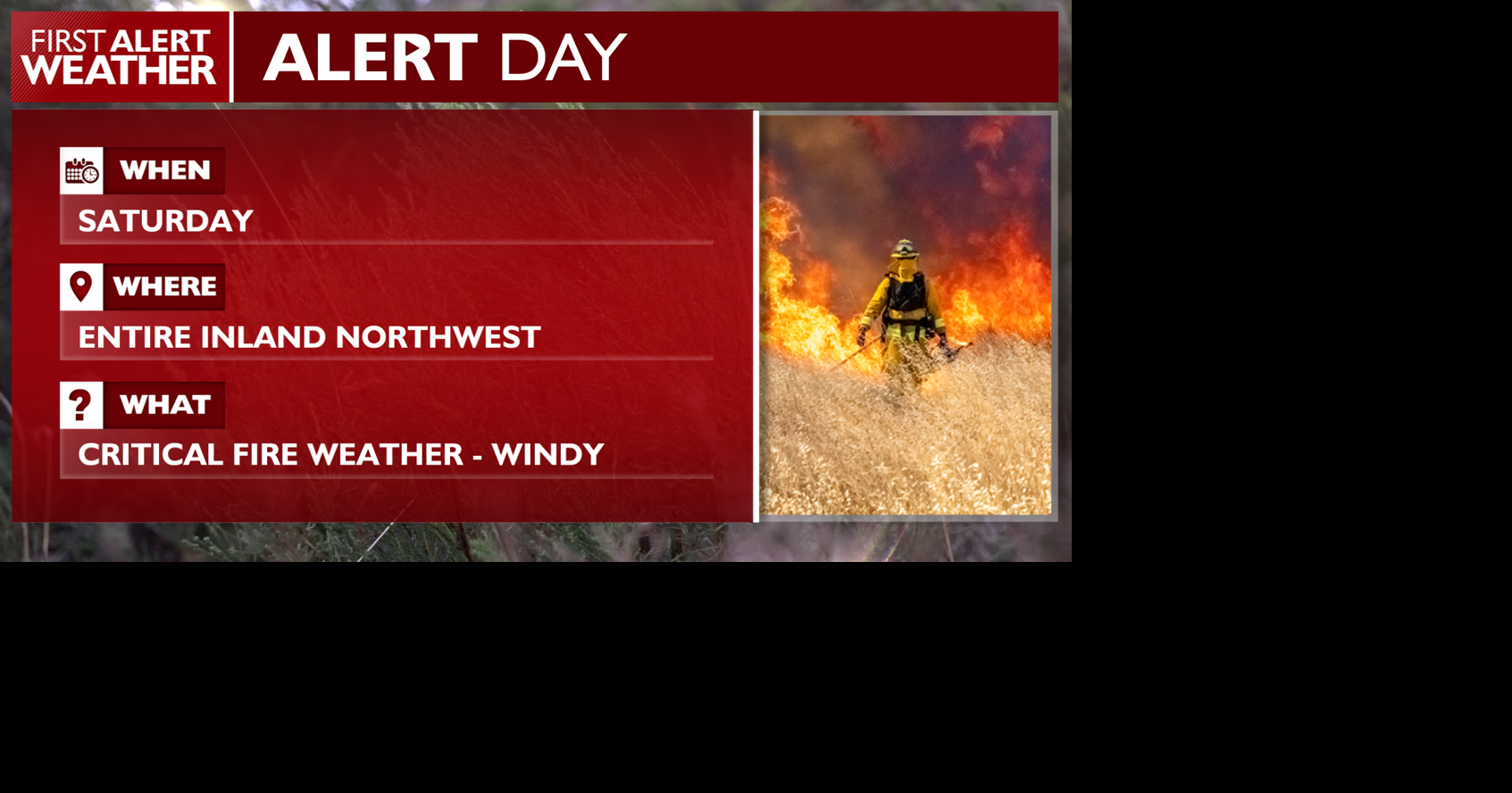🚨Extreme fire danger now likely for Saturday: What you need to know🚨