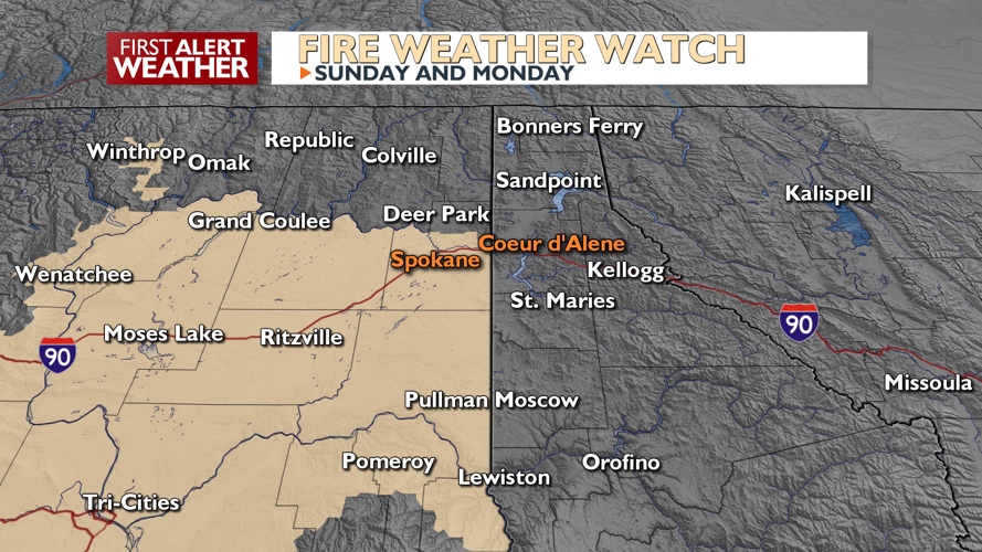 90s return Friday, Fire weather this weekend - Matt | Weather | kxly.com