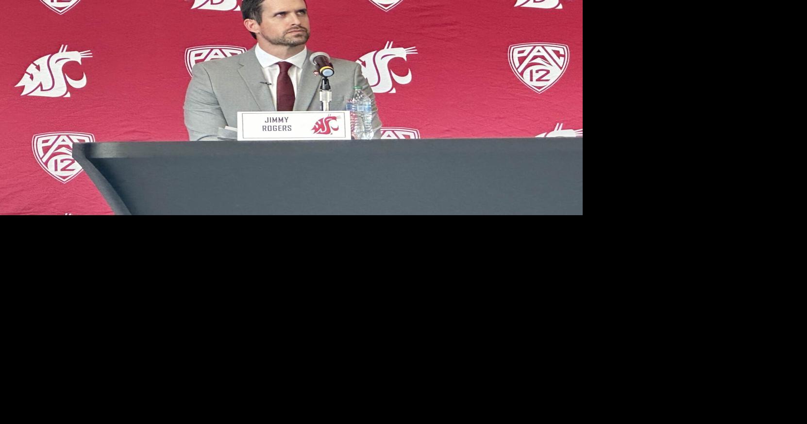 'I'm blessed to be here'; WSU officially introduces Jimmy Rogers as new ...