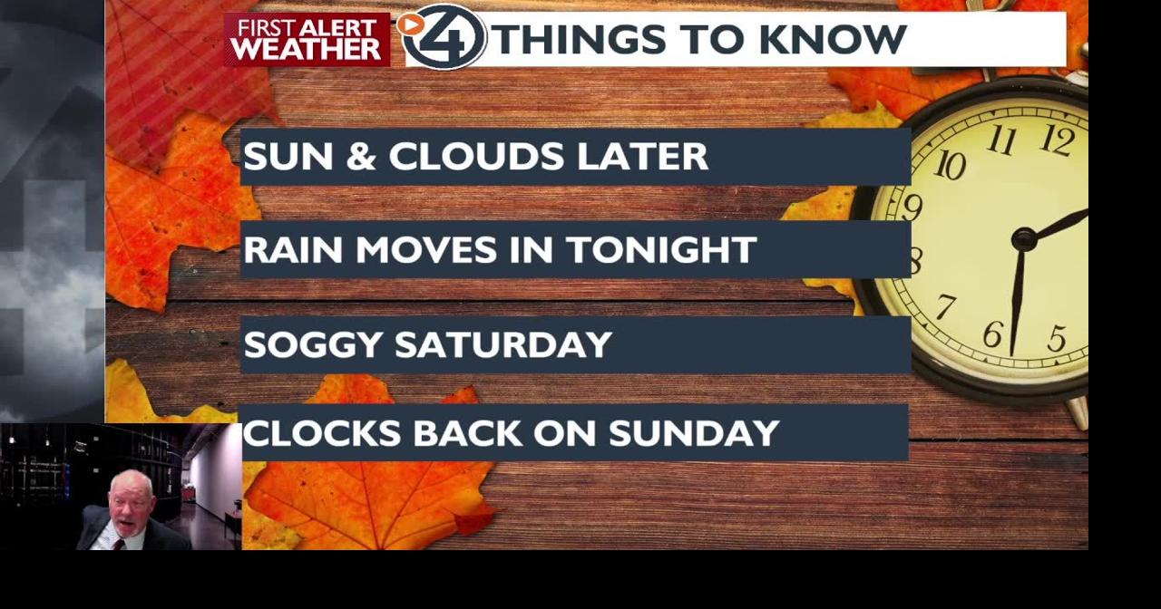 Partly cloudy afternoon and rainy tonight and Saturday - Mark | News ...