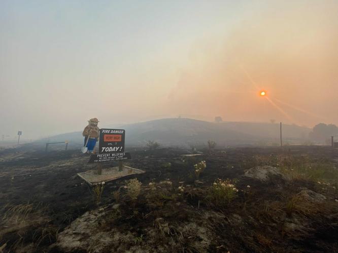 PHOTOS Wildfire leaves trail of destruction through Nespelem