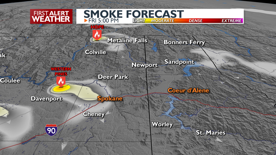 Heating up🌡️ as smoke and haze hang in our skies | Local News | kxly.com