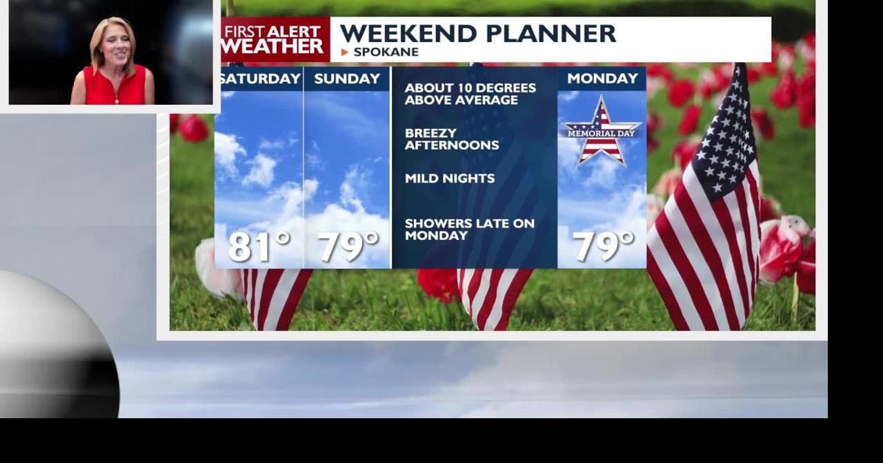 Three warm, mostly dry days for Memorial Day Weekend | Video | kxly.com